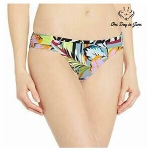 Bcbgeneration Tropical Print Bikini Bottom Size XL